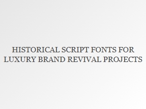 Crafting Elegance with Heritage Script Fonts